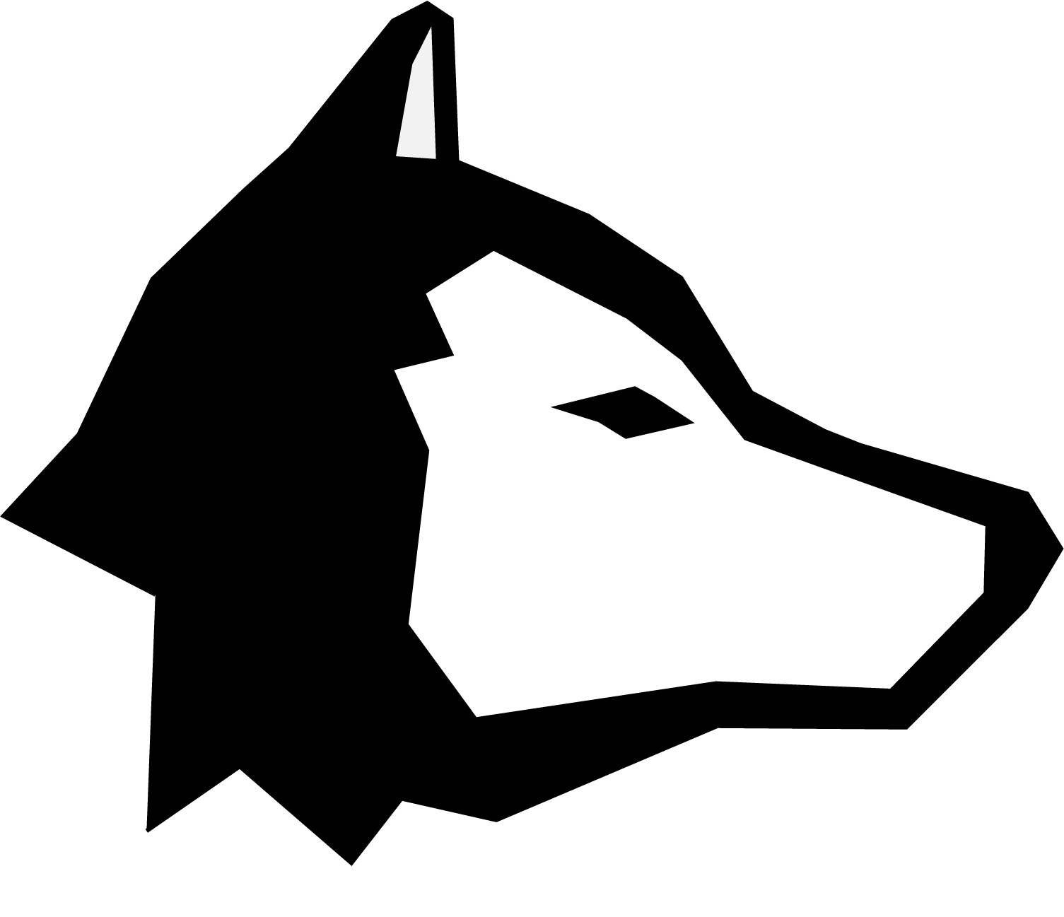 Company logo, husky